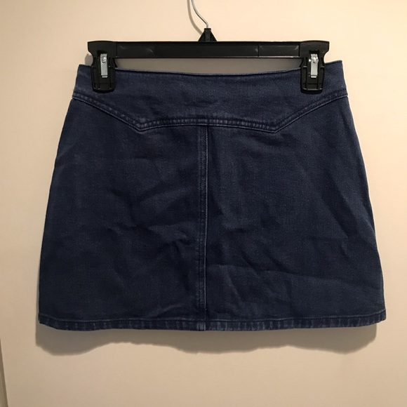 SALE - Kendall & Kylie Denim Button-front Skirt - Picture 2 of 4